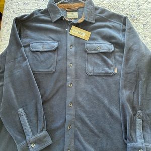 NWT Legendary Whitetails Fleece Button Down Shirt